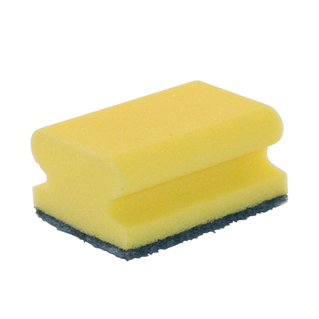 Betra Schuurspons Greep Geel/Groen 140x70x42mm